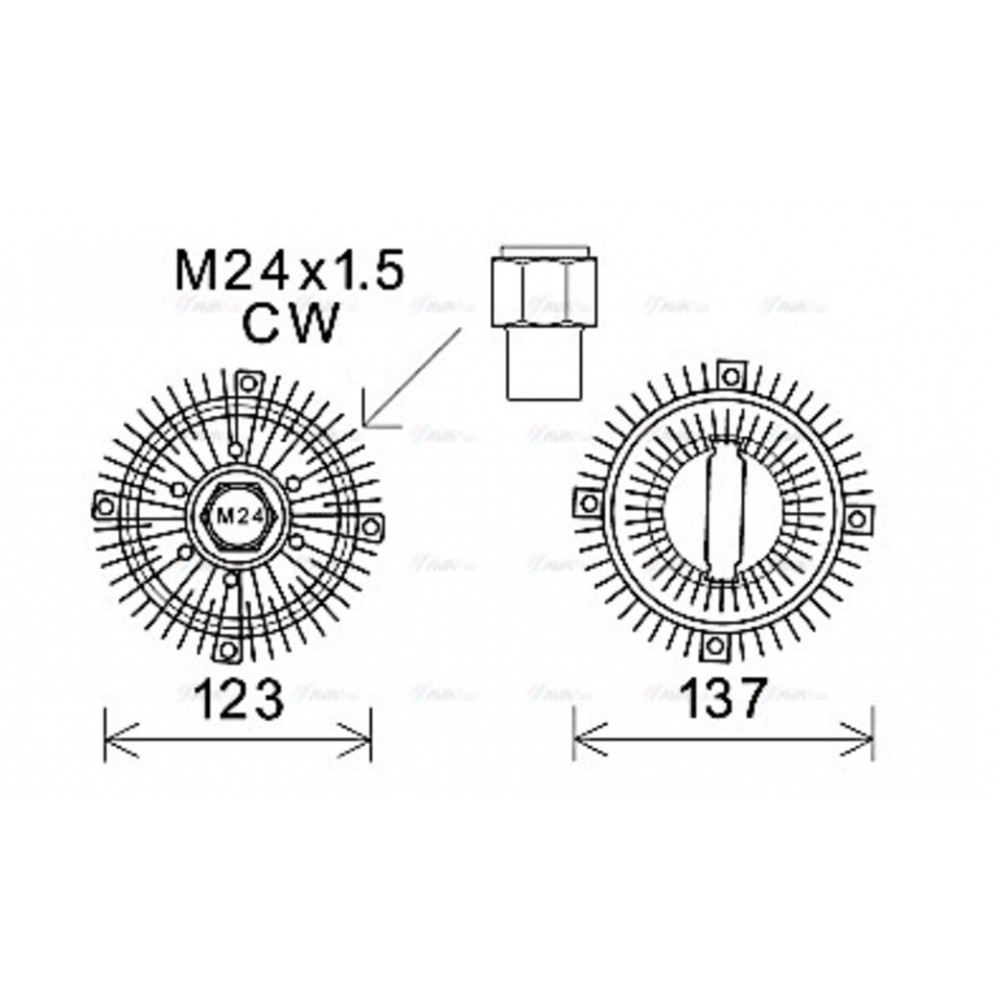 Image for AVA Cooling - Fan Clutch