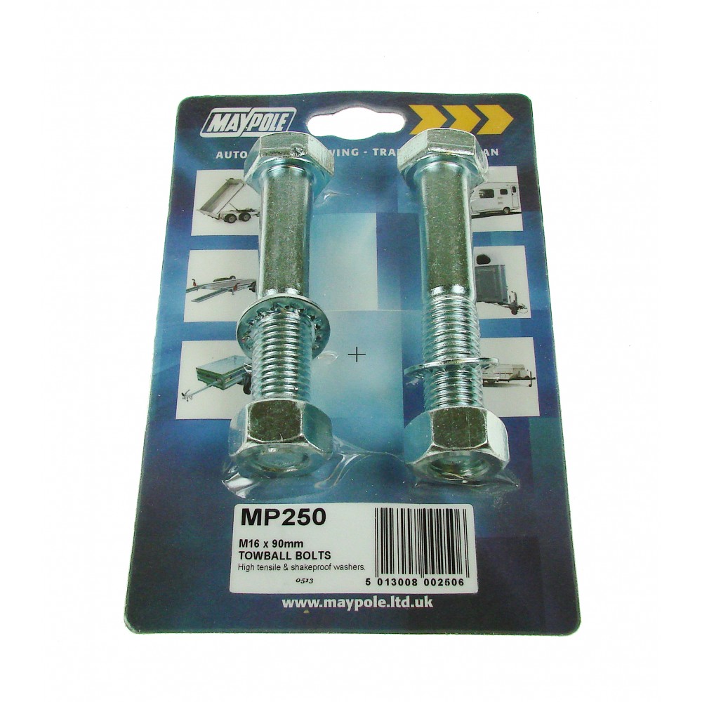 Image for Maypole MP250 High Tensile (8.8) Nuts & Bolts M16 x 90mm
