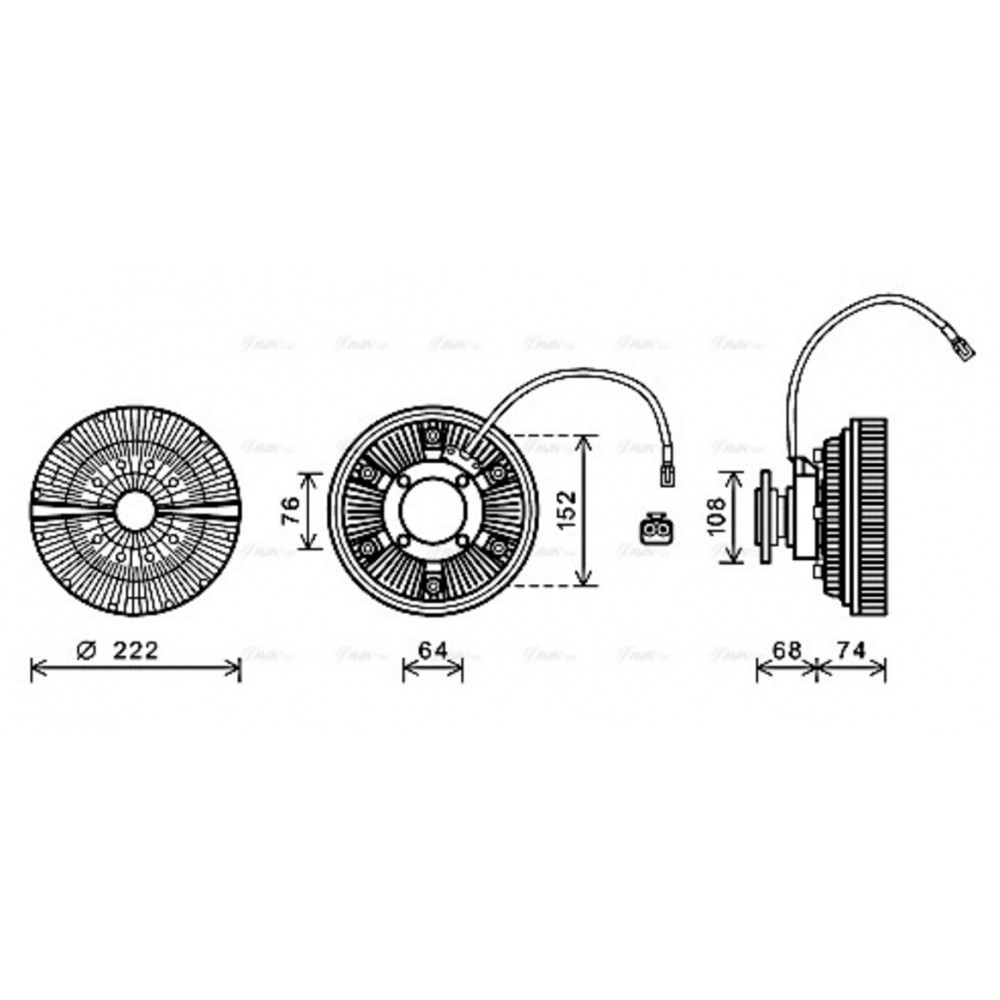 Image for AVA Cooling - Fan Clutch