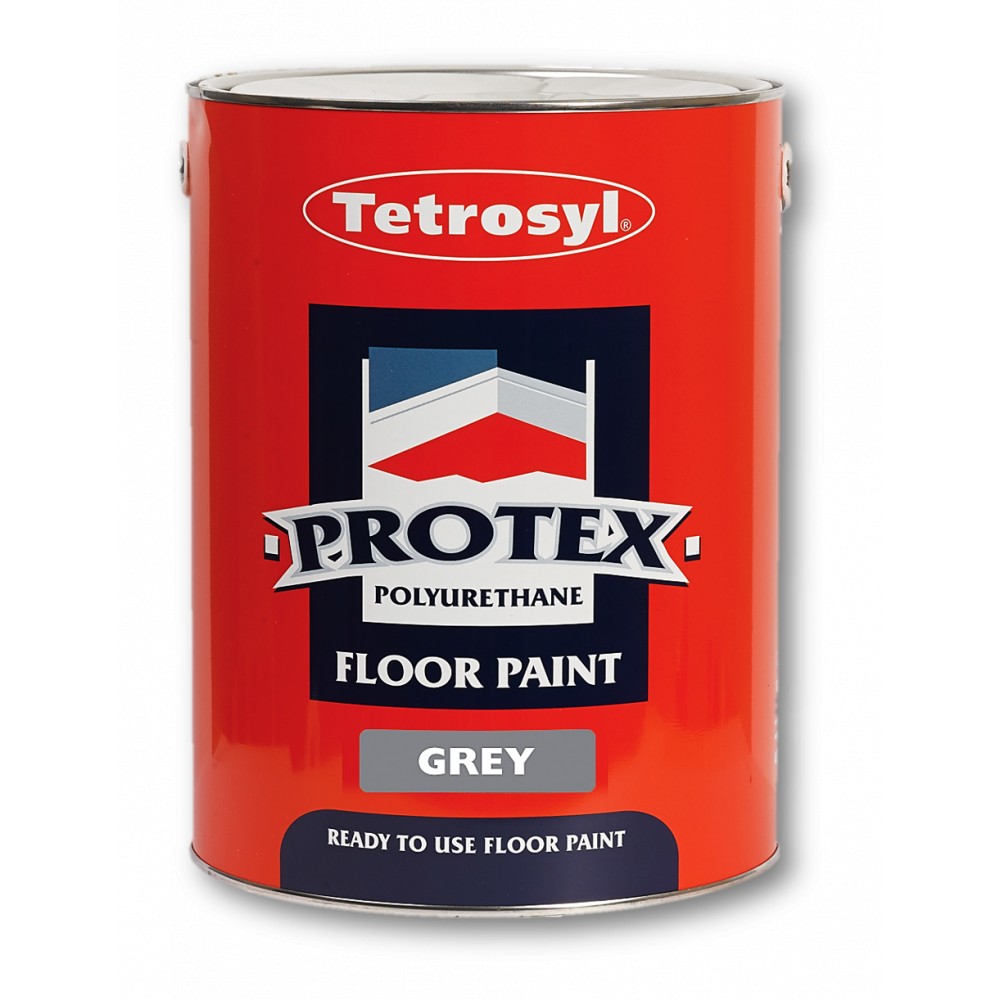 Image for Tetrosyl GYP005 Protex Floor Paint Grey 5L