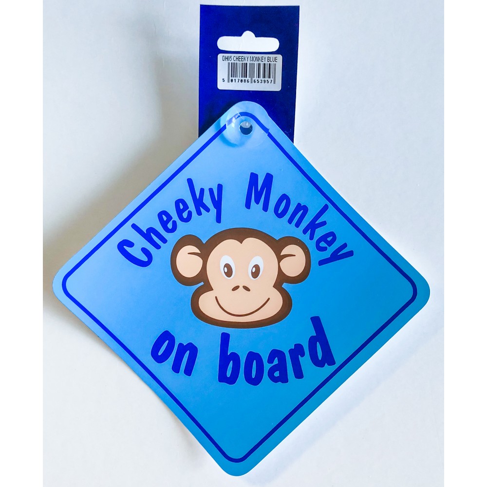 Image for Castle DH05 Cheeky Monkey Blue Diamonds