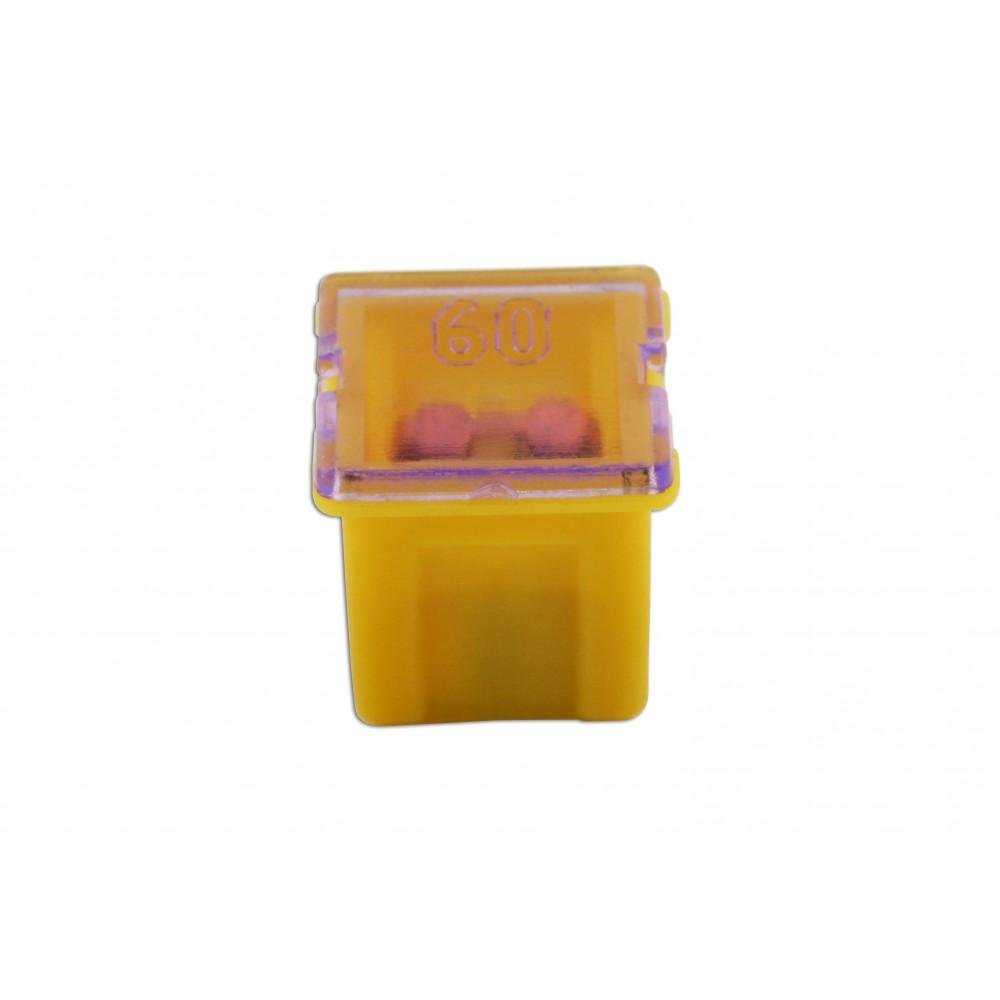 Image for Connect 30487 J Type Auto Low Profile Fuse Yellow 60-amp Pk 10