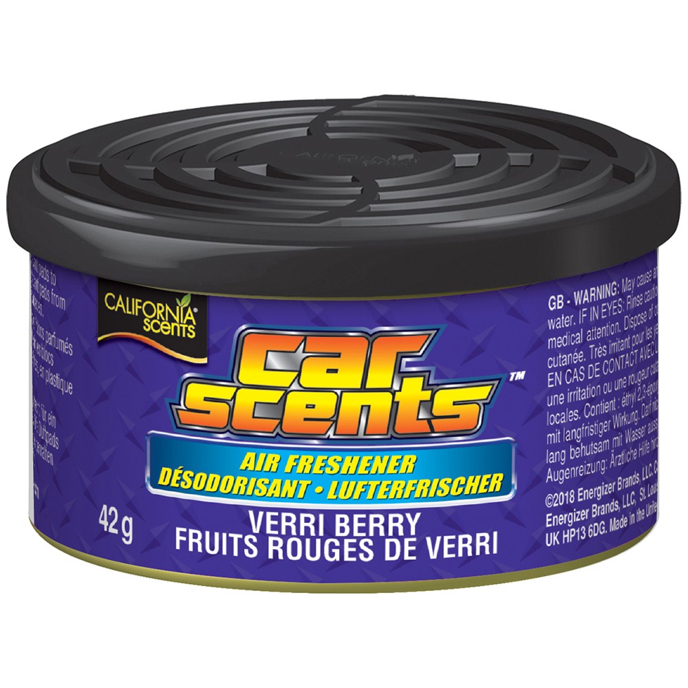 California Car Scents 301412800 Air freshener Verri Berry Single