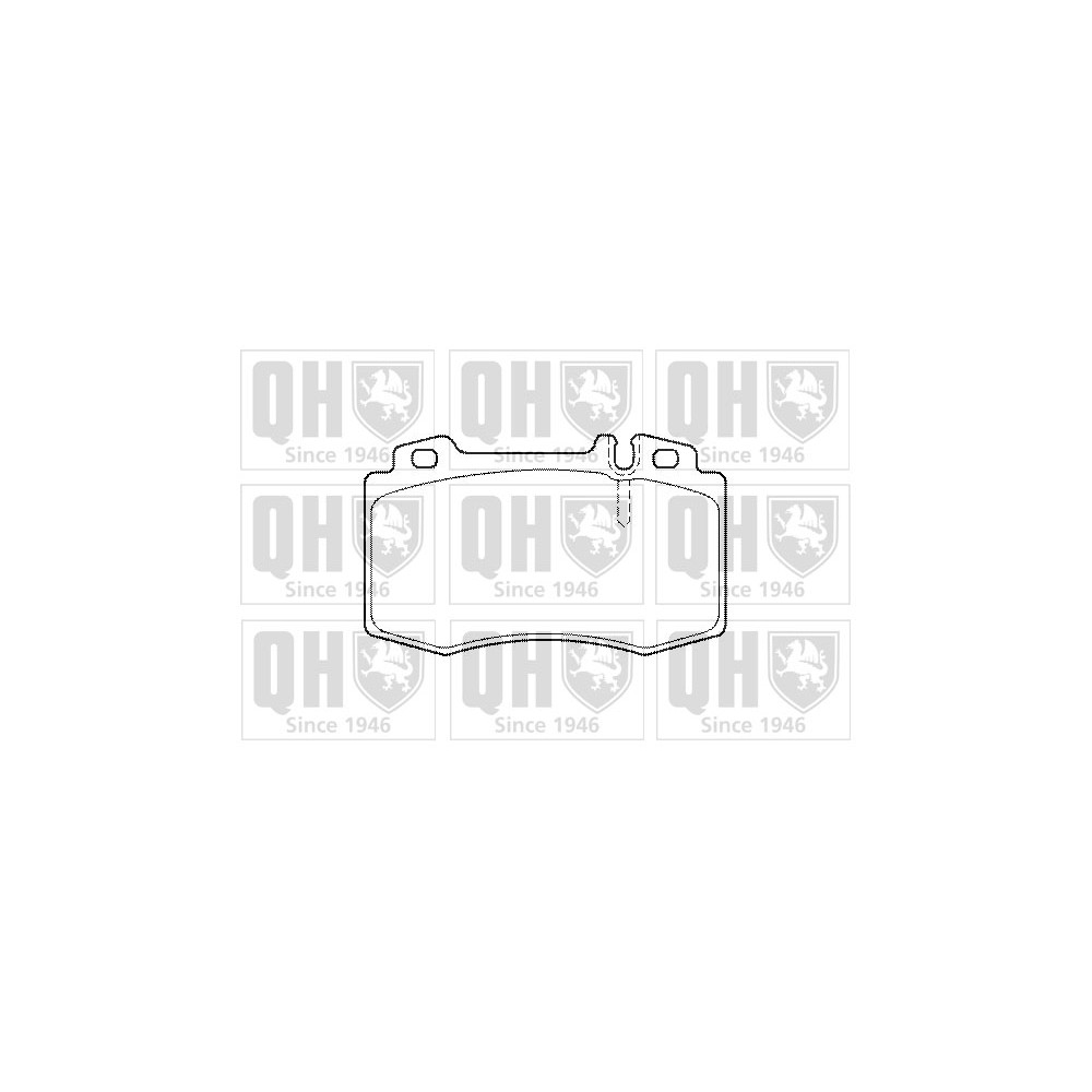 Image for QH BP1431 Brake Pad Set