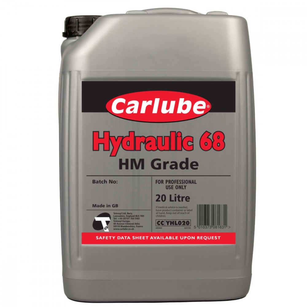 Image for Carlube Hydraulic 68 HM 20L