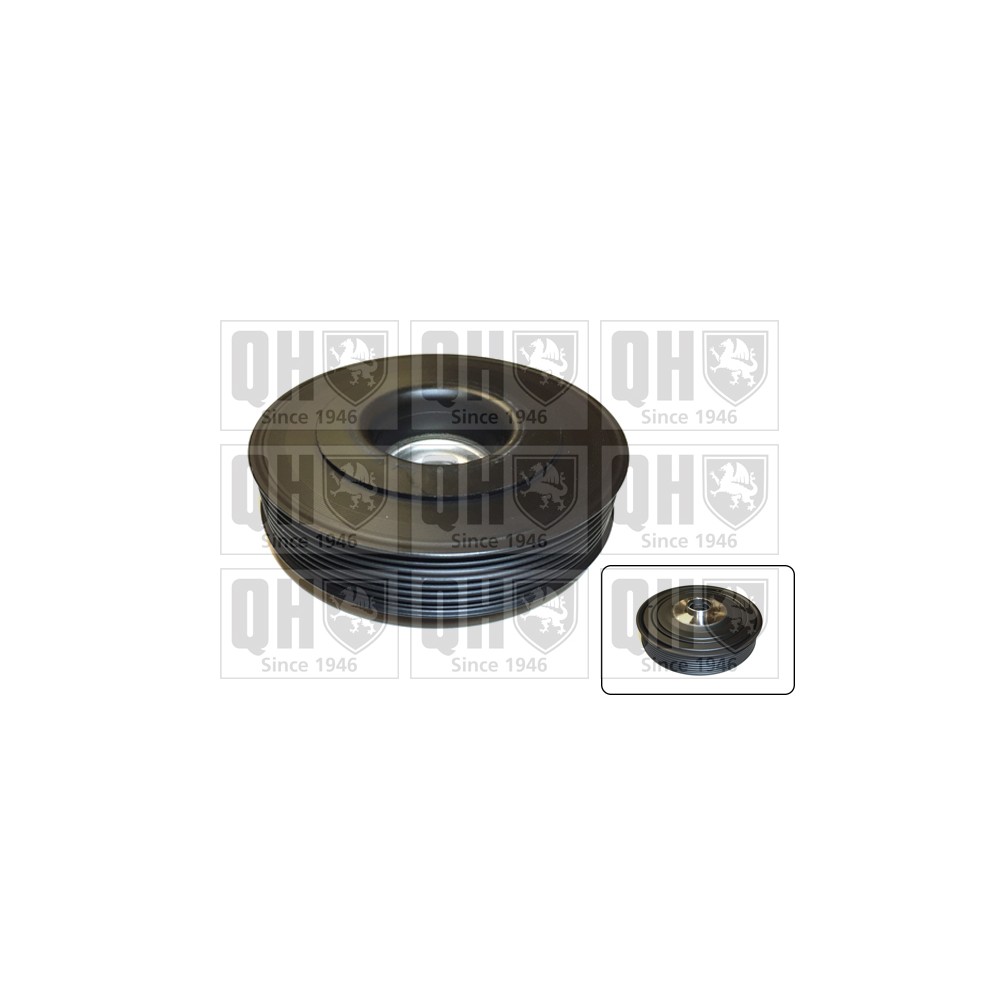 Image for QH QCD55 Crankshaft Damper Pulley