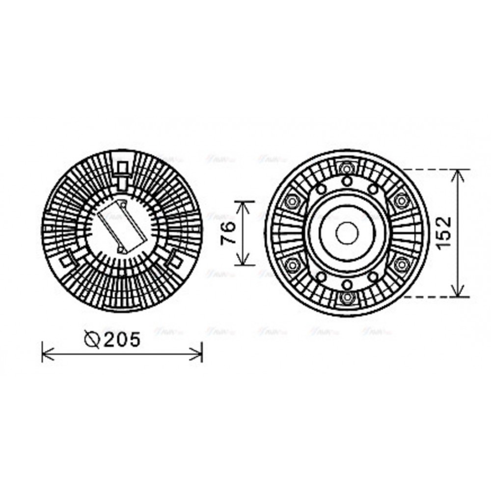 Image for AVA Cooling - Fan Clutch