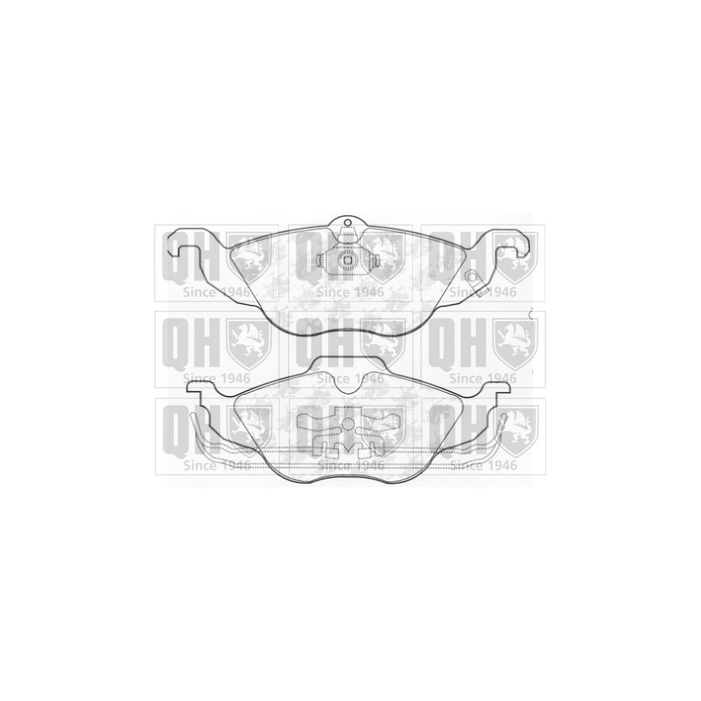 Image for QH BP983 Brake Pad Set