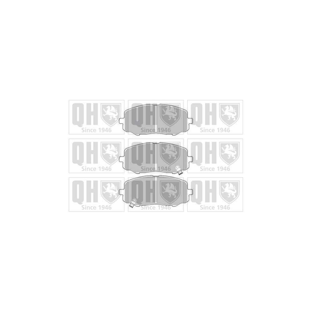 Image for QH BP1670 Brake Pad Set