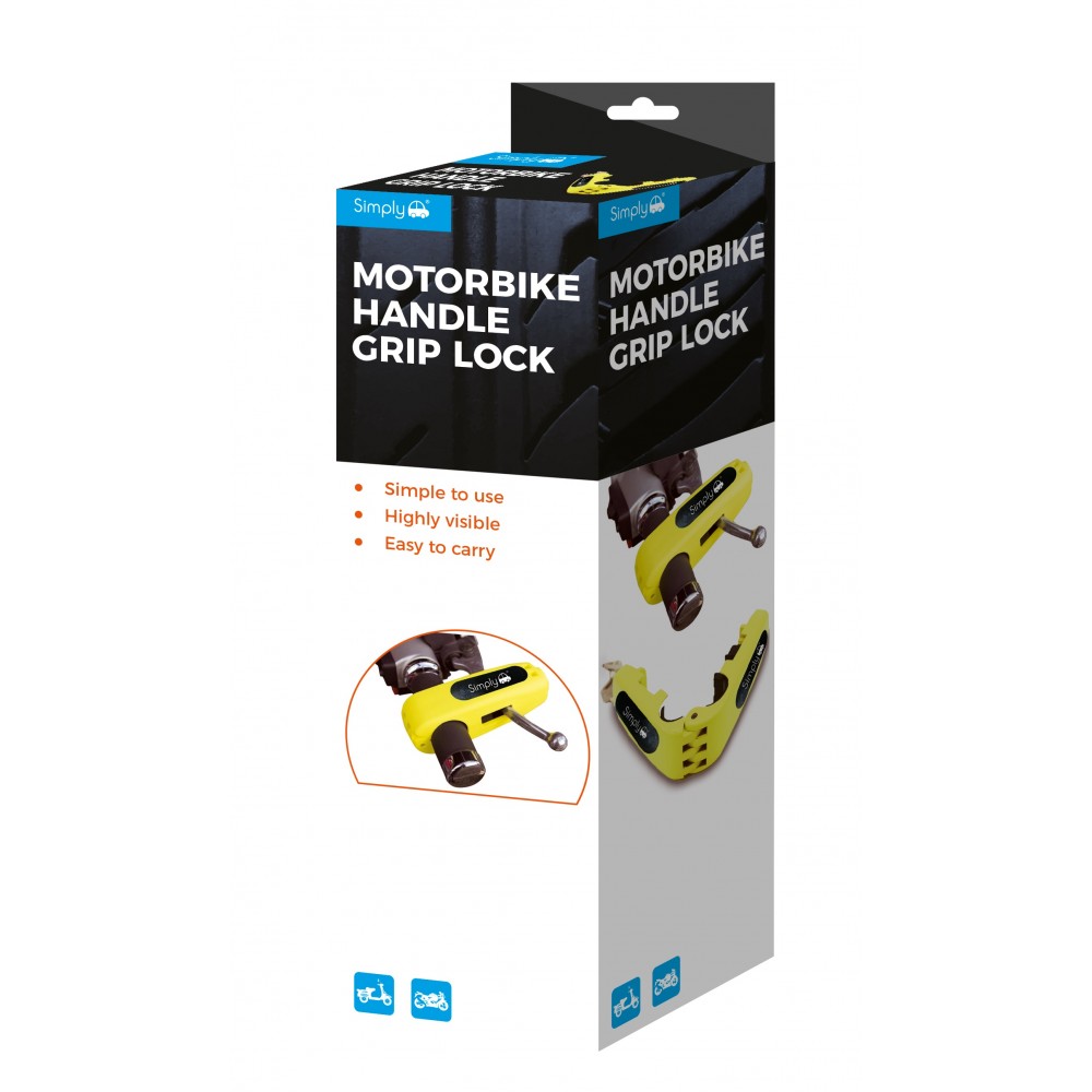 Image for Simply MBL100 Motorbike Handle Grip Lock