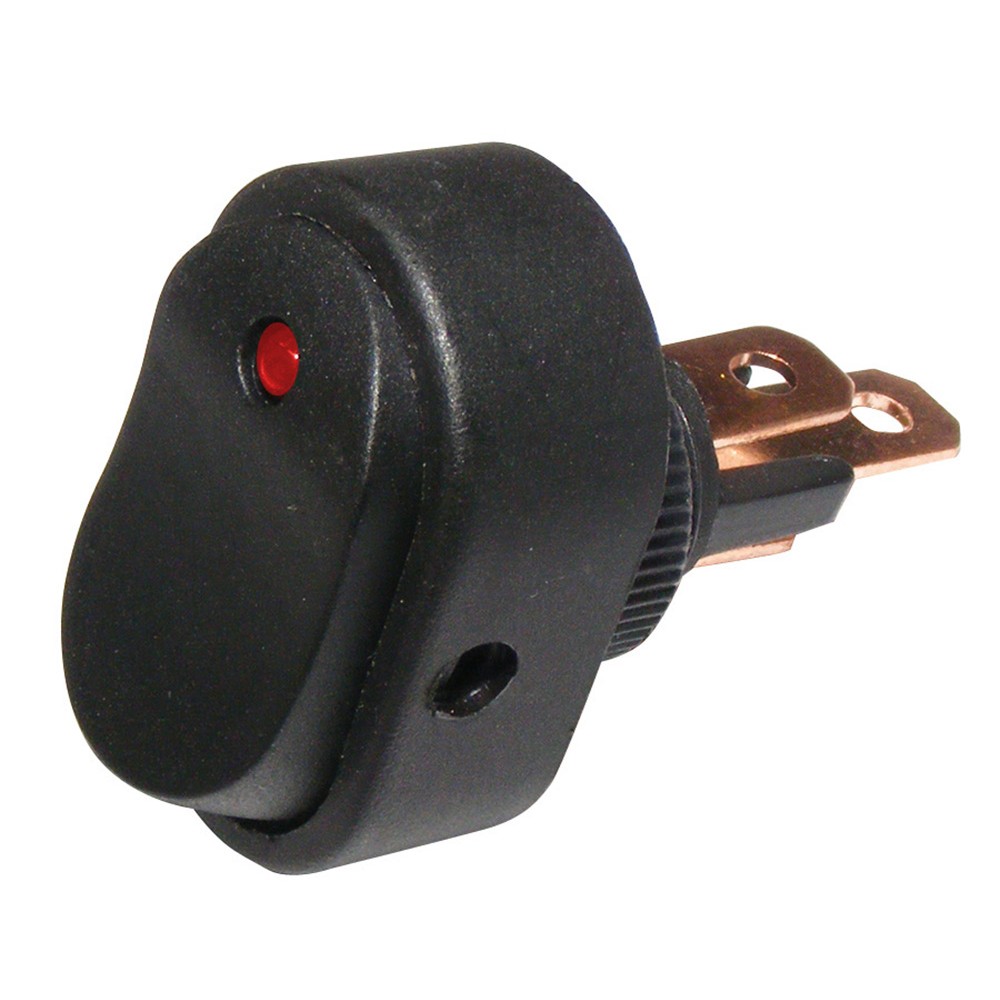 Image for Pearl PWN951 Led Rocker Switch Round Hole - Red