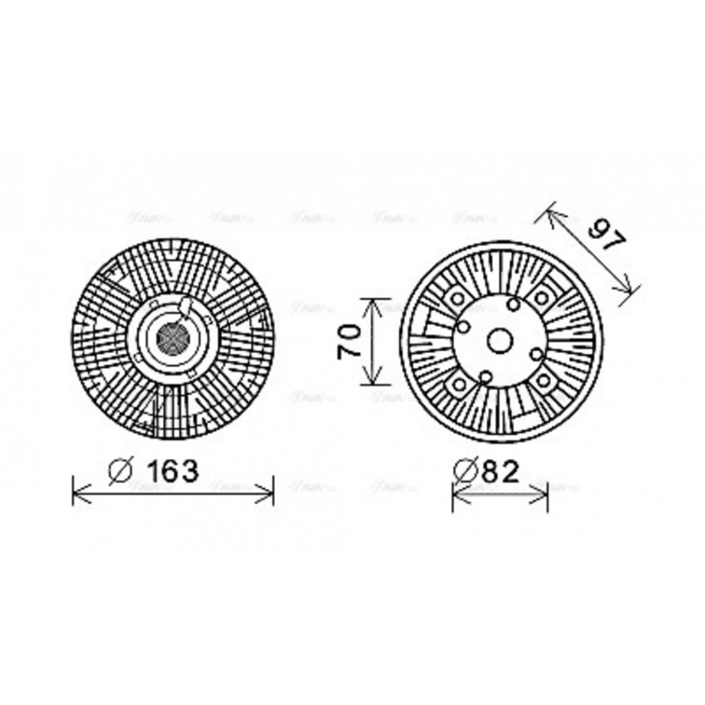 Image for AVA Cooling - Fan Clutch