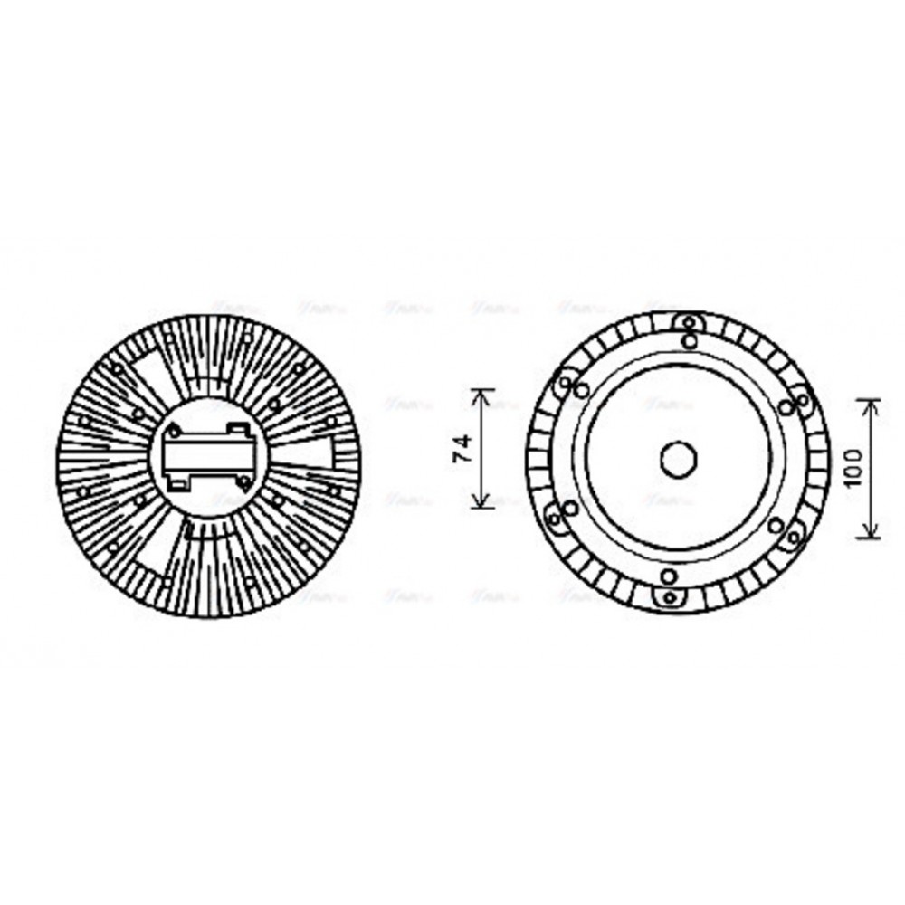 Image for AVA Cooling - Fan Clutch