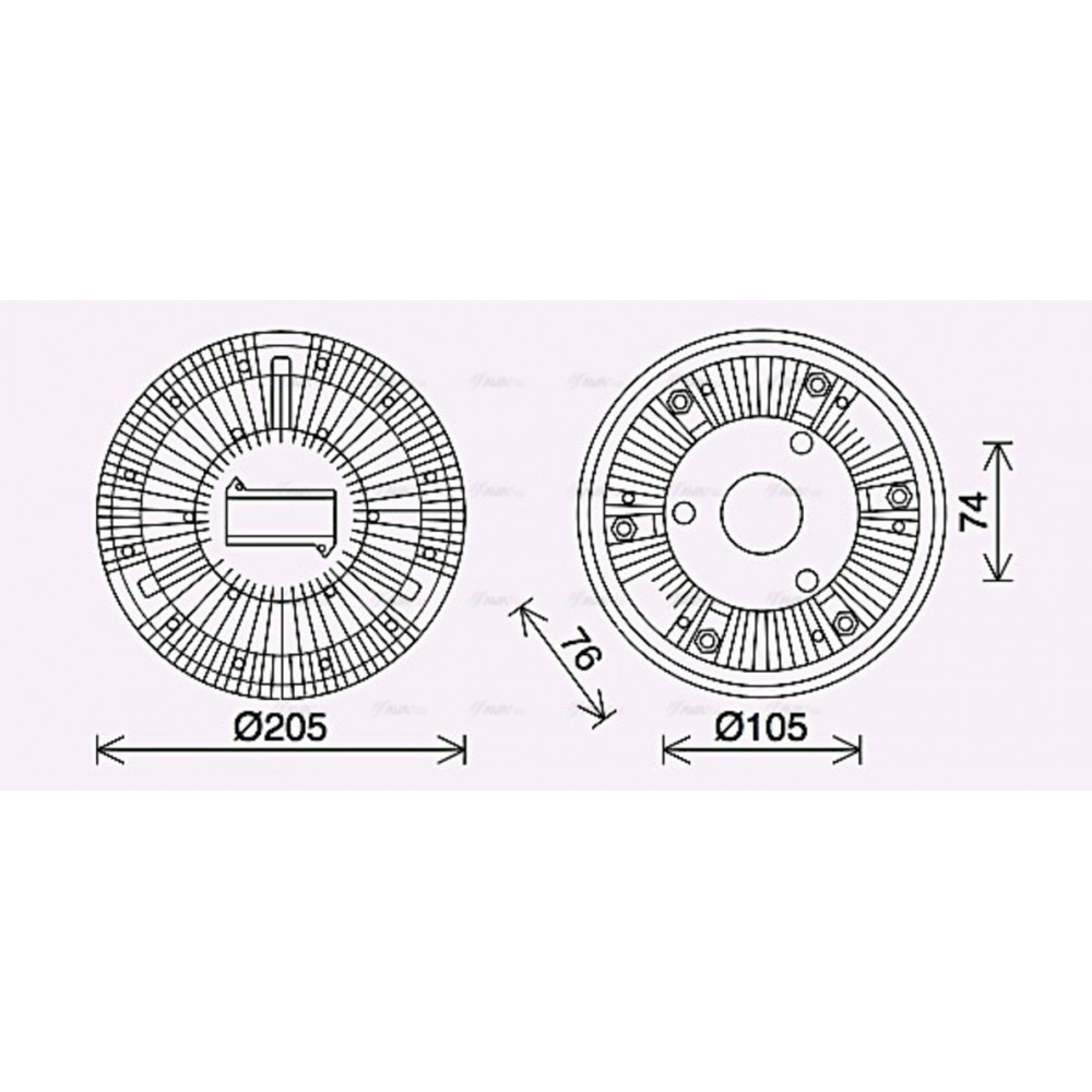 Image for AVA Cooling - Fan Clutch