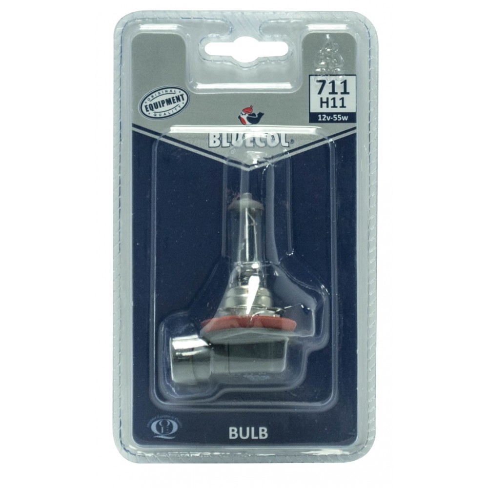 Image for Bluecol G00873 Single Blister Pack 711 / H11 Halogen Headlight Bulb