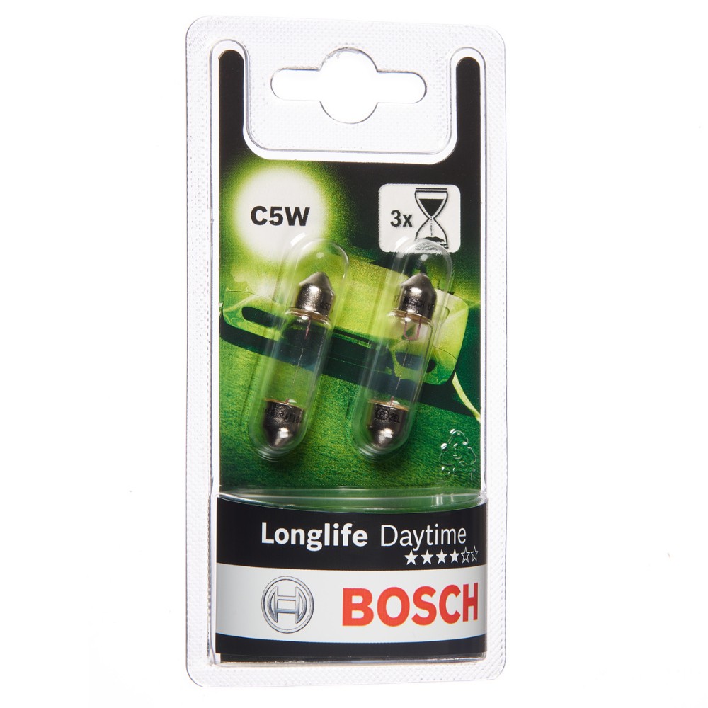 Image for Bosch Longlife Daytime C5W 12V 5W Set