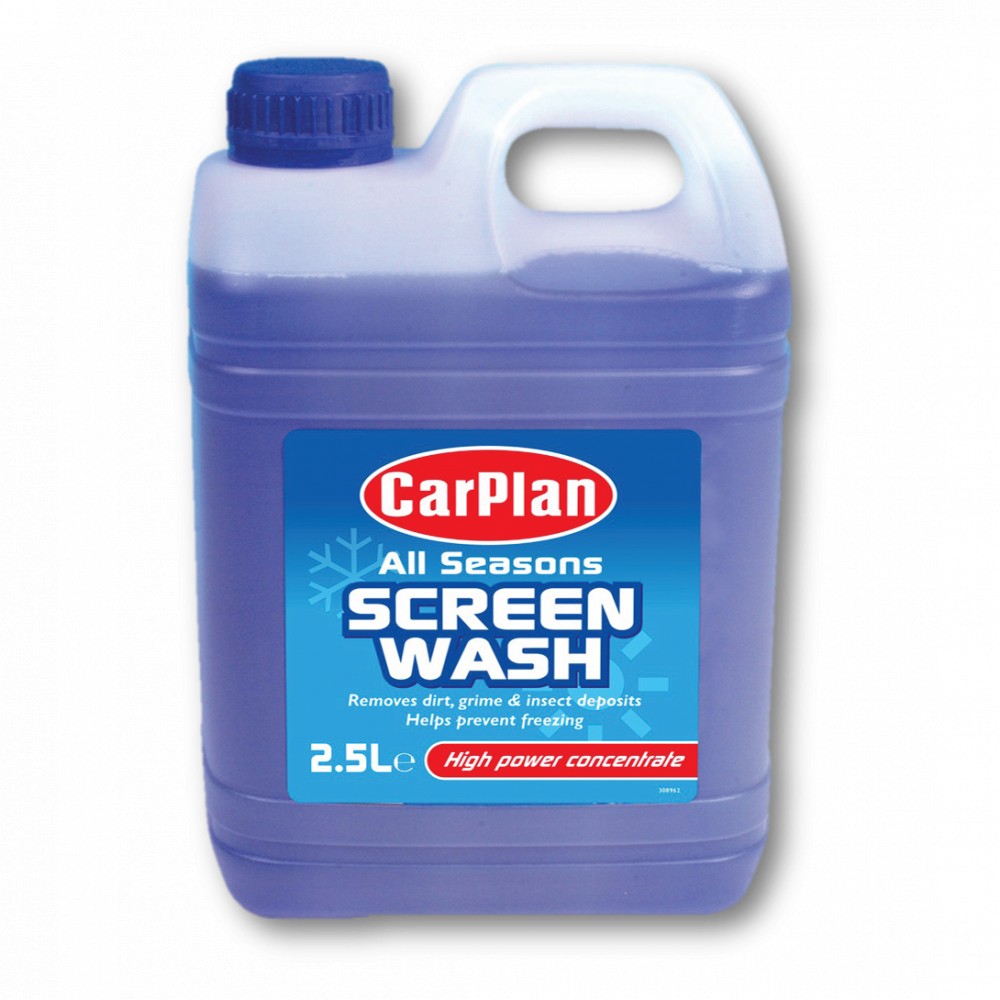 Image for CarPlan SWA025 All Season Concentrated Screenwash 2.5L