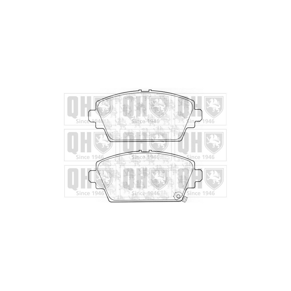 Image for QH BP1092 Brake Pad Set