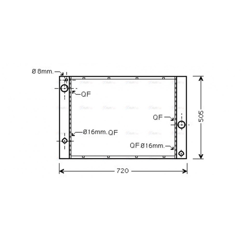 Image for AVA Cooling - Radiator