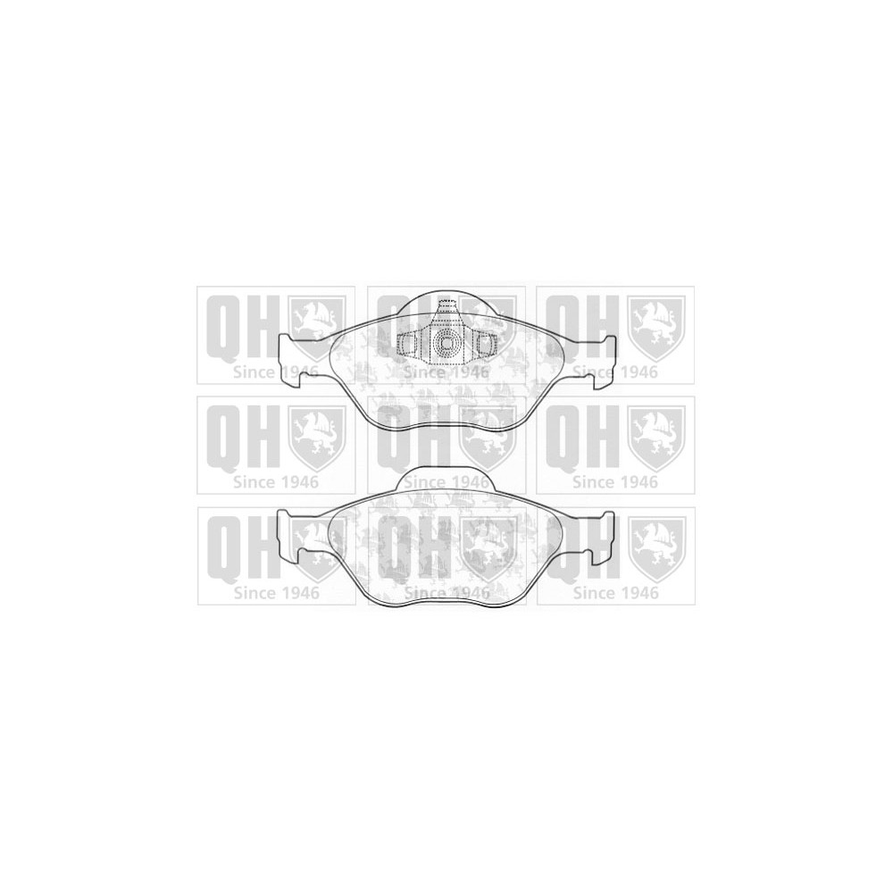 Image for QH BP1261 Brake Pad Set