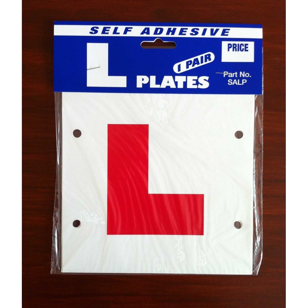 Image for Castle SALP Self Adhesive L Plates