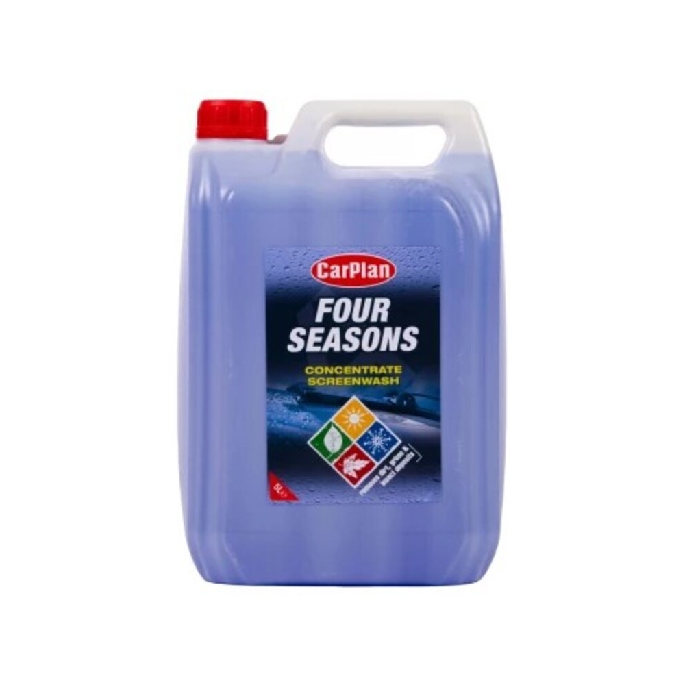 Image for CarPlan Four Seasons Concentrated Screenwash 5 litre