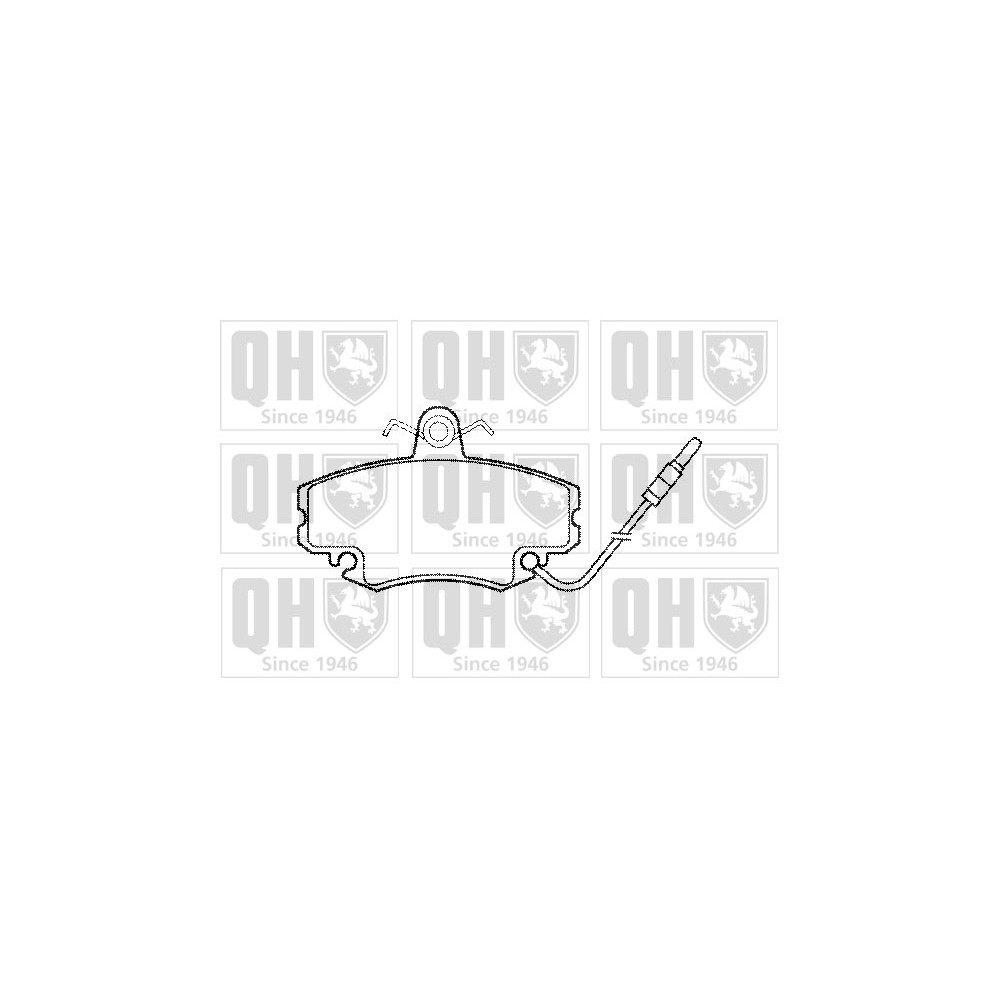 Image for QH BP750 Brake Pad Set