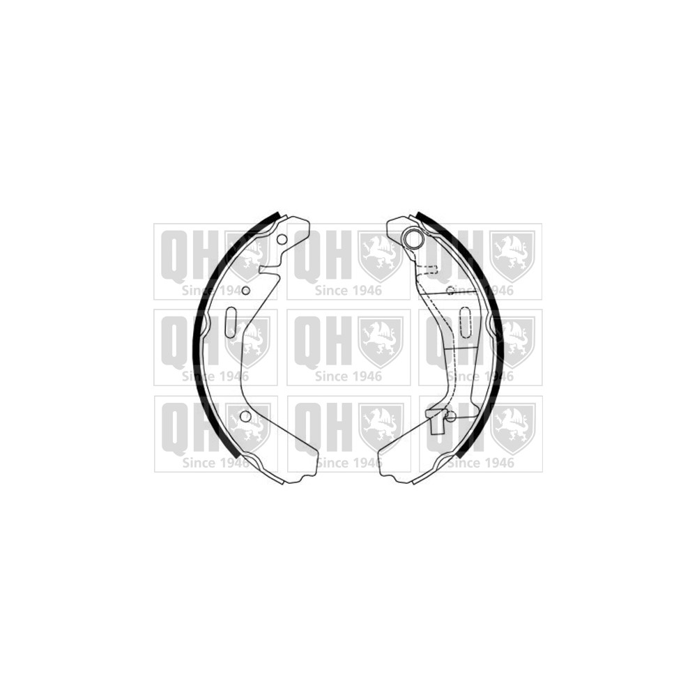 Image for QH BS1188 Brake Shoes