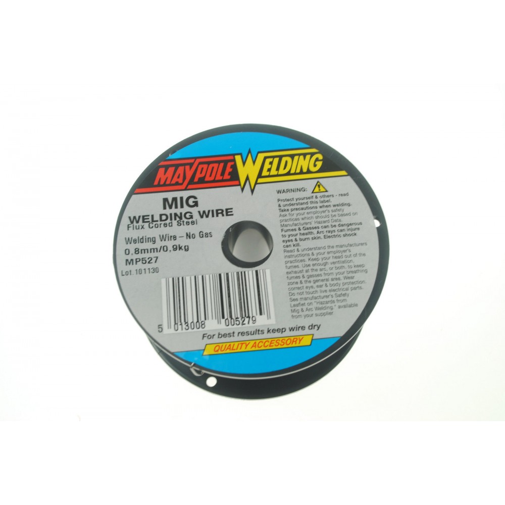 Image for Maypole MP527 0.8mm/0.9KG Weld 0.8mm Flux Wire