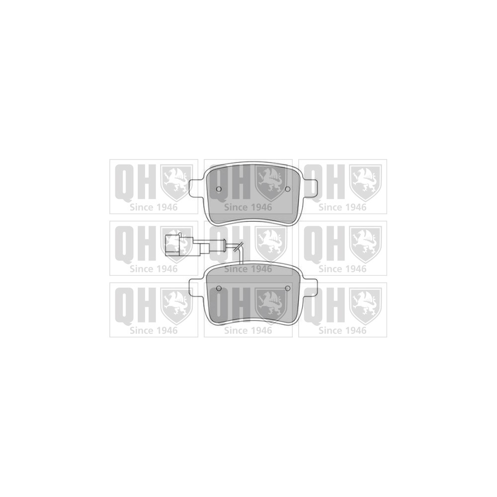 Image for QH BP1745 BRAKE PAD SET