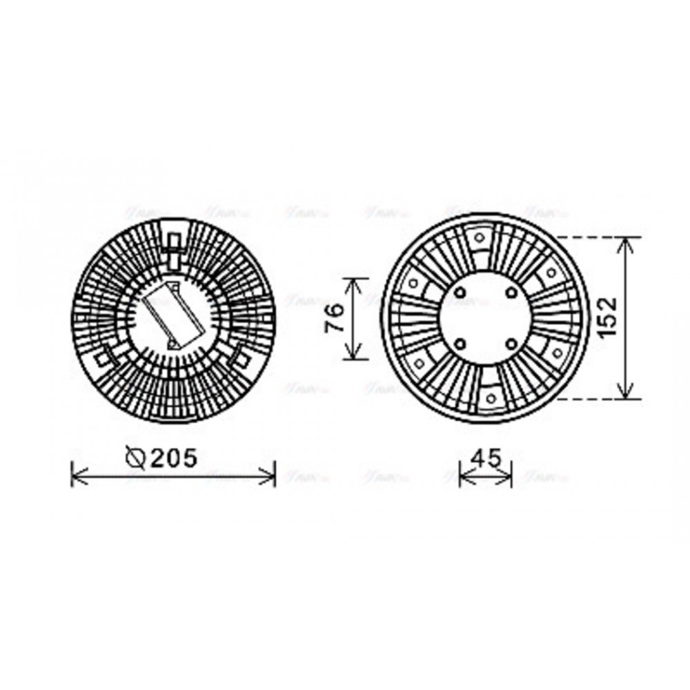 Image for AVA Cooling - Fan Clutch