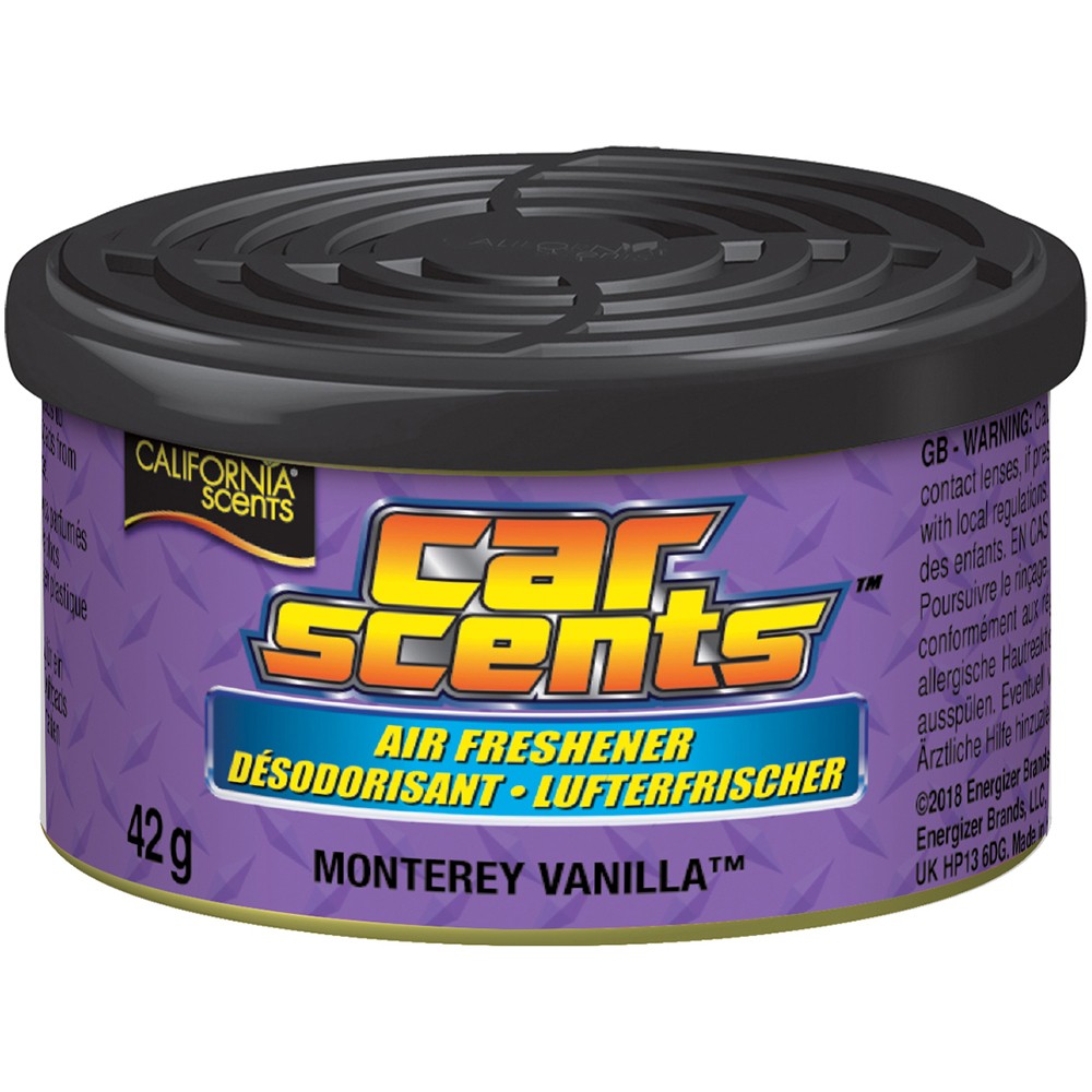 Image for California Car Scents 301413500 Air freshener Monterey Vanilla Single Can