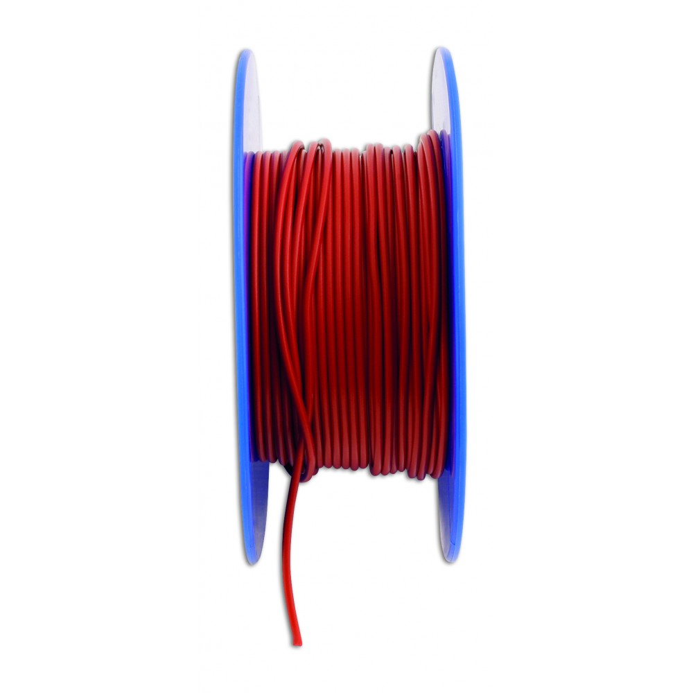 Image for Connect 30015 Red Single Core Auto Cable 28/0.30 50m