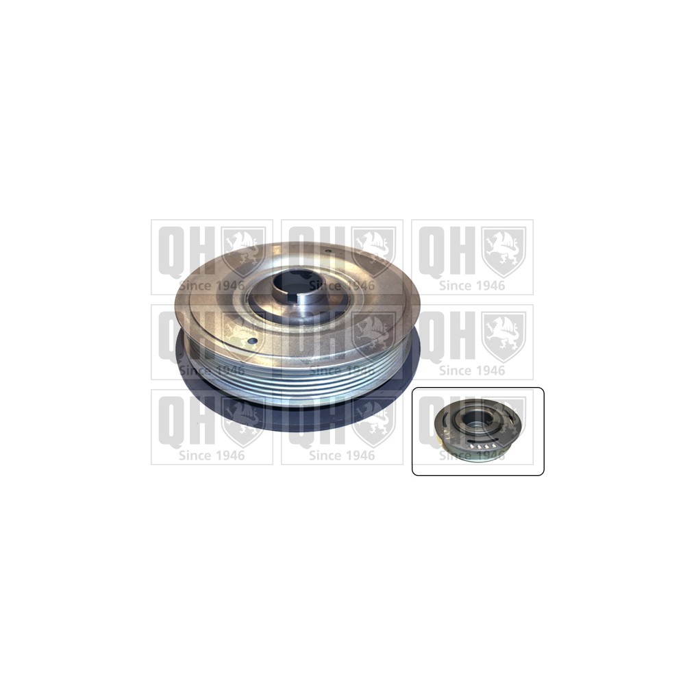 Image for QH QCD73 Crankshaft Damper Pulley