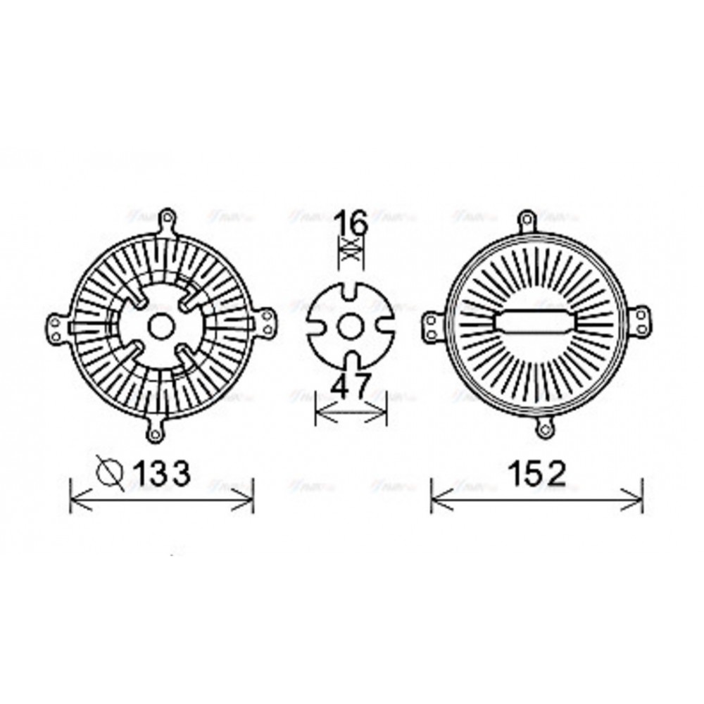 Image for AVA Cooling - Fan Clutch