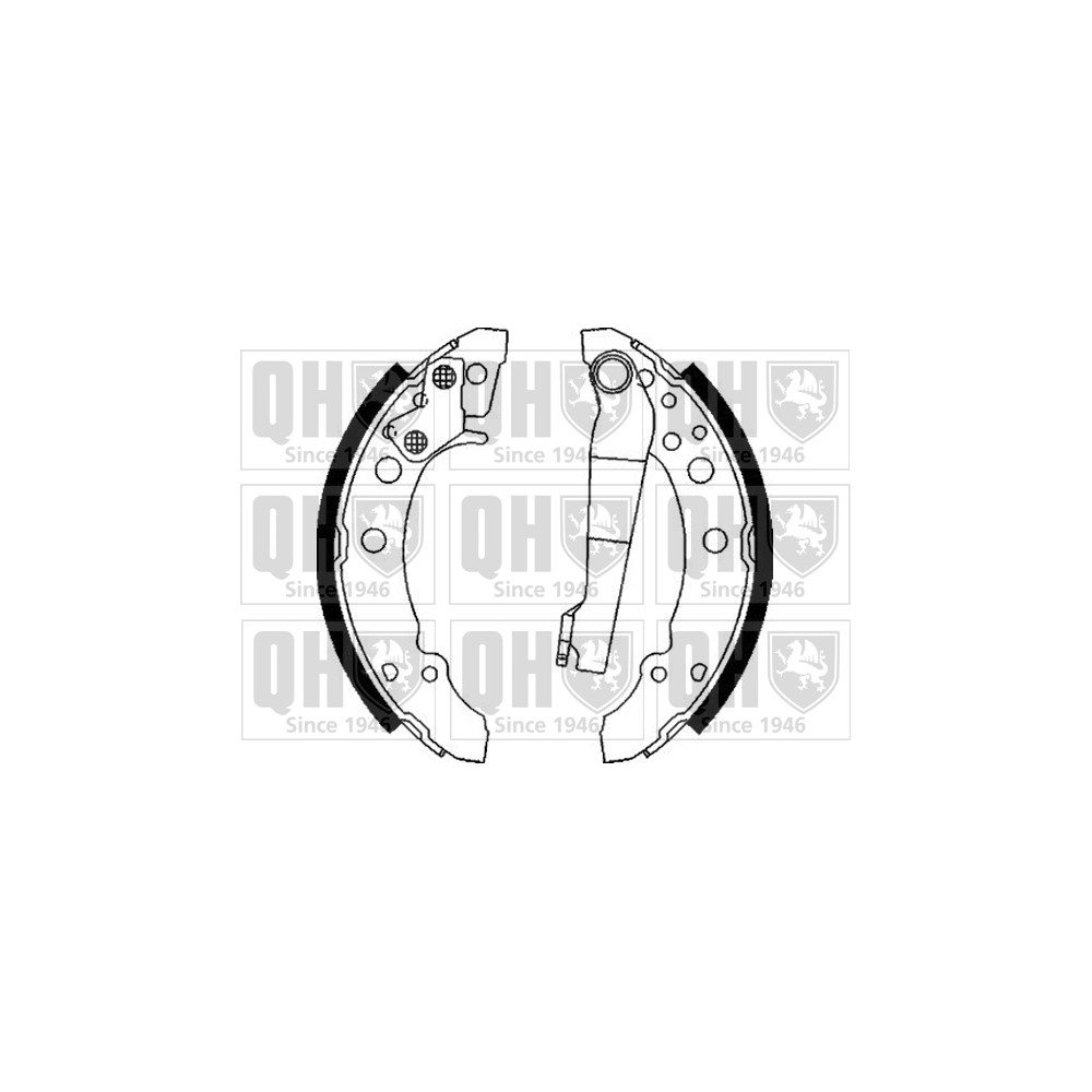 Image for QH BS629 Brake Shoes