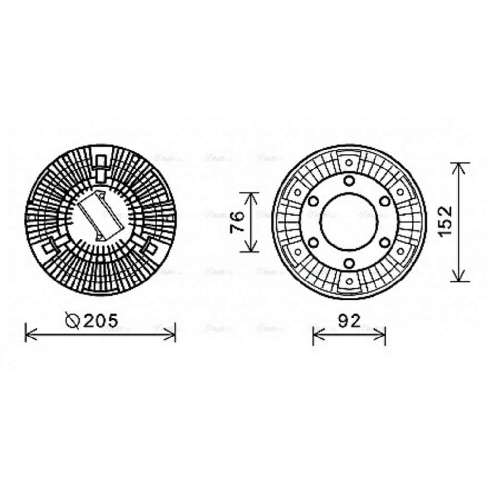 Image for AVA Cooling - Fan Clutch