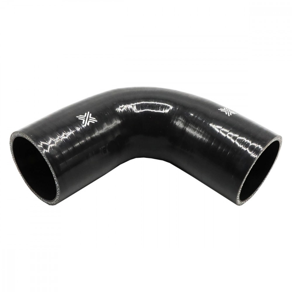 Image for Pipercross Performance Silicone HoseBlack 90Ã‚Â° 70mm bore  152