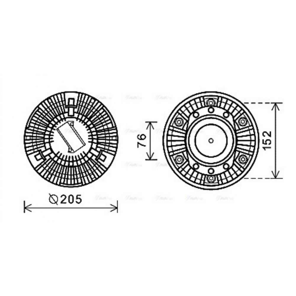 Image for AVA Cooling - Fan Clutch