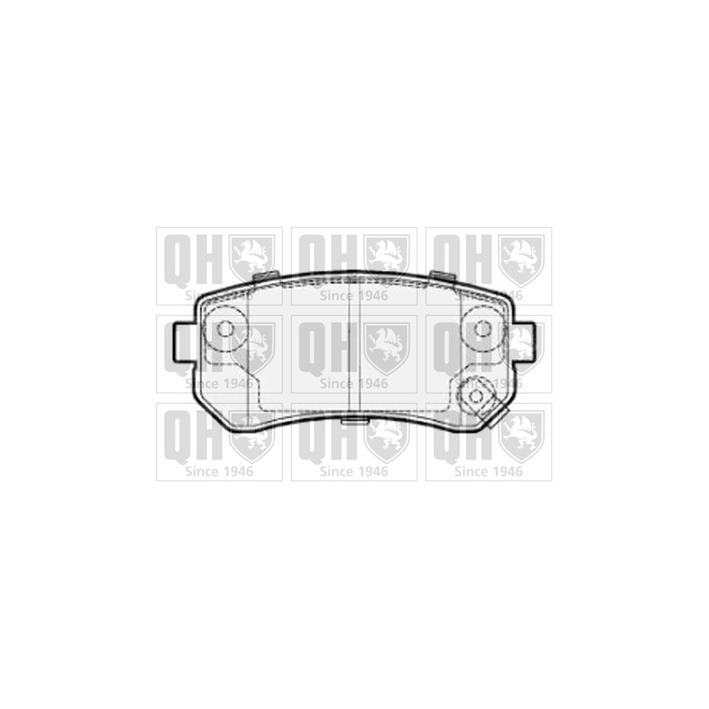 Image for QH BP1538 Brake Pad Set