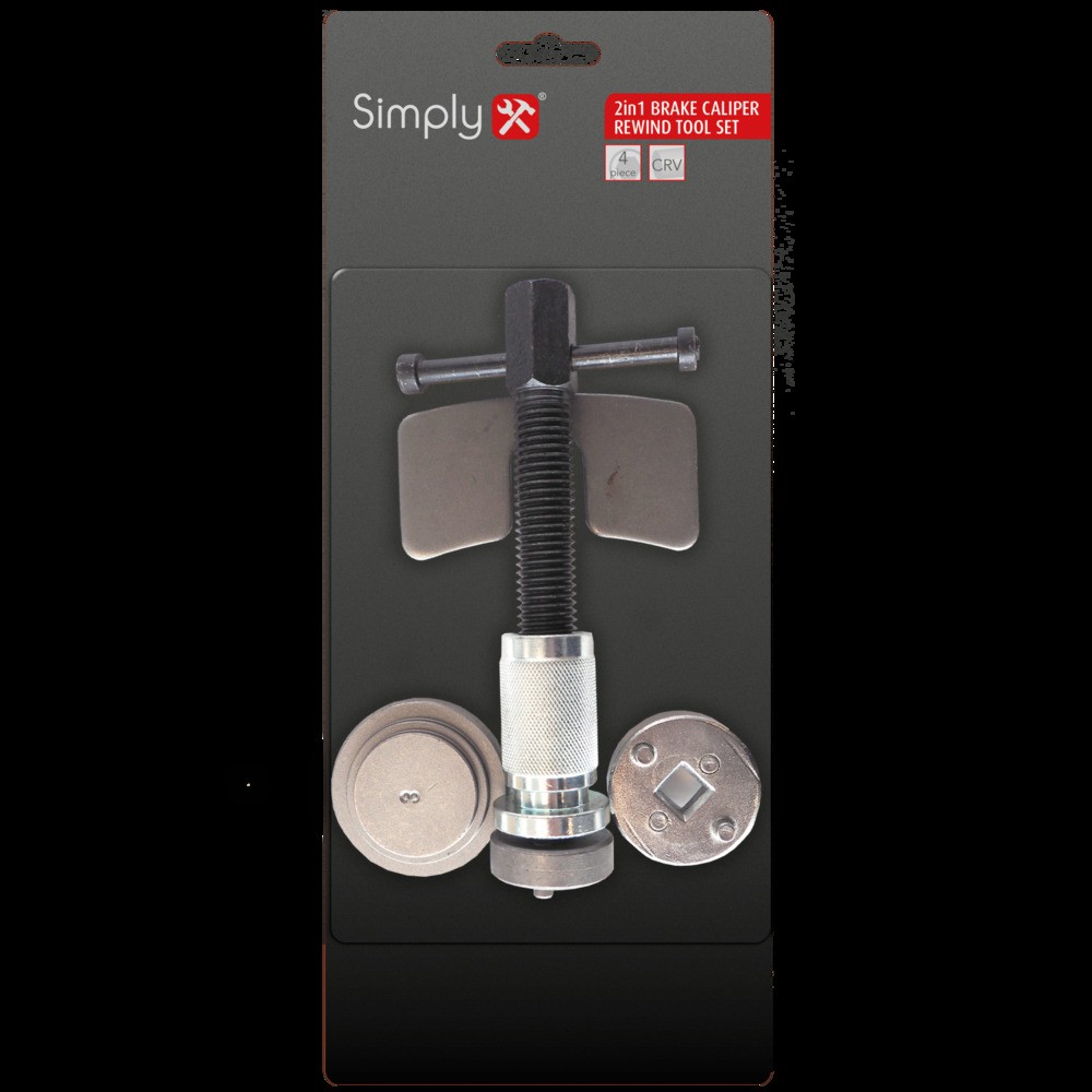Image for Simply 2 In 1 Brake Caliper Rewind Tool Set