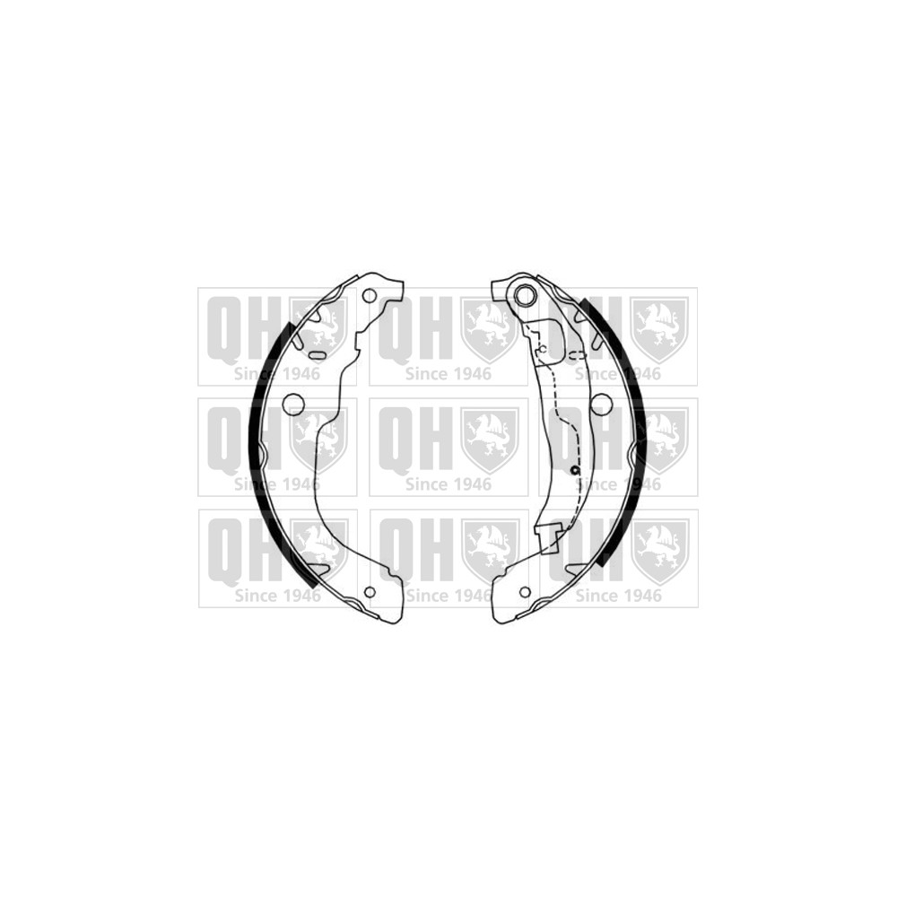 Image for QH BS1187 Brake Shoes