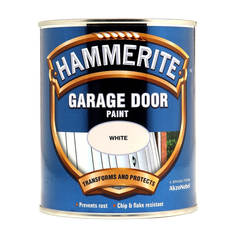 Hammerite 5092848 348 Garage Door Paint White 750ml 