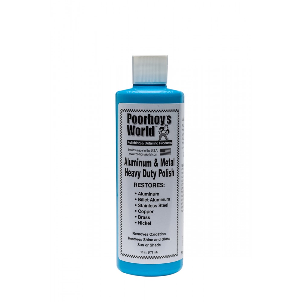 Image for Poorboys World PBAM16 Poor Boys Word Heavy Duty Aluminum & Metal Polish 473ml