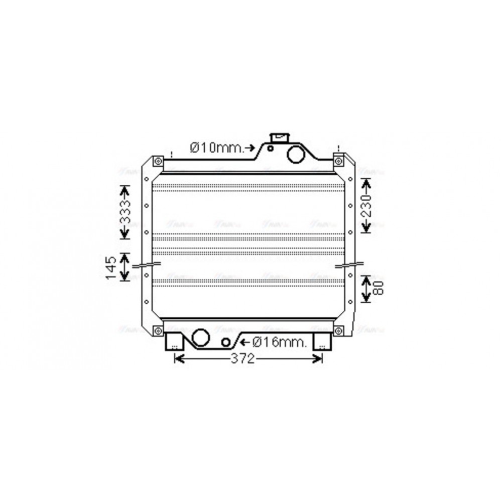 Image for AVA Cooling - Radiator