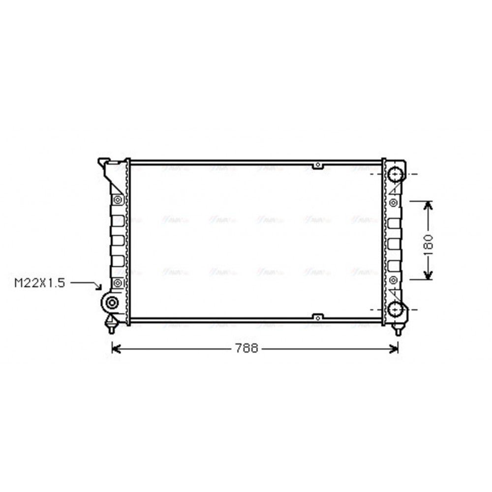 Image for AVA Cooling - Radiator