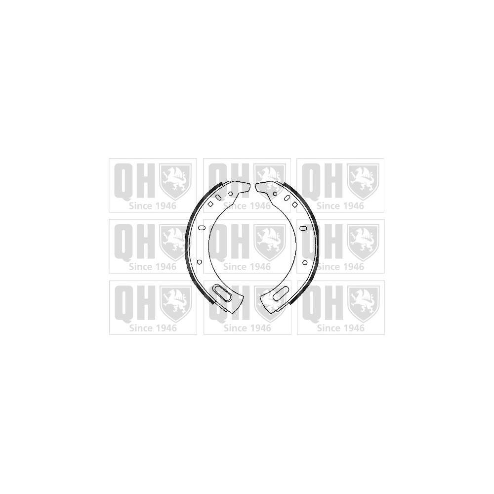Image for QH BS580 Brake Shoes