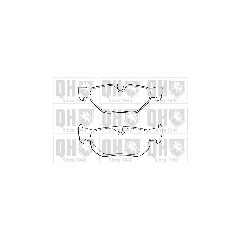 Image for QH BP1479 Brake Pad Set
