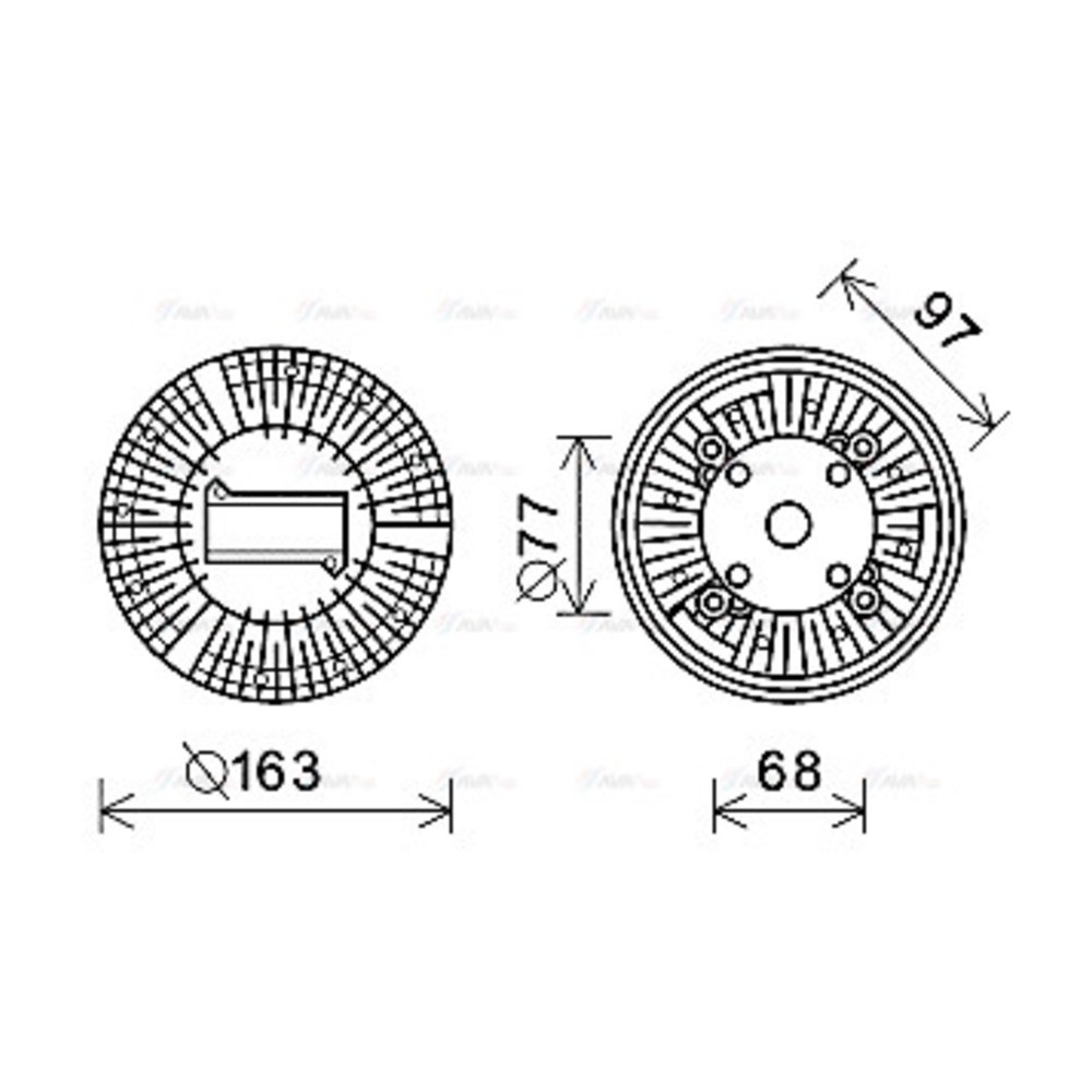 Image for AVA Cooling - Fan Clutch