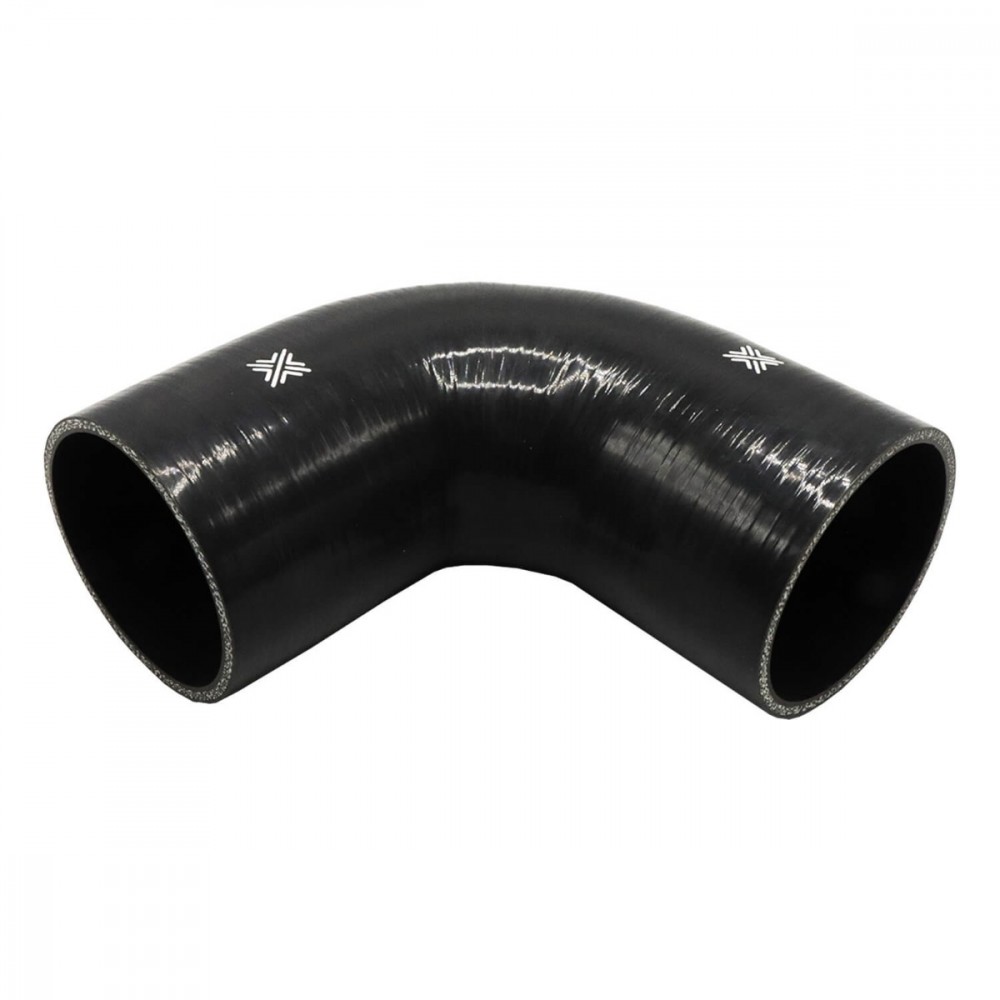 Image for Pipercross Performance Silicone HoseBlack 90Ã‚Â° 89mm bore  152